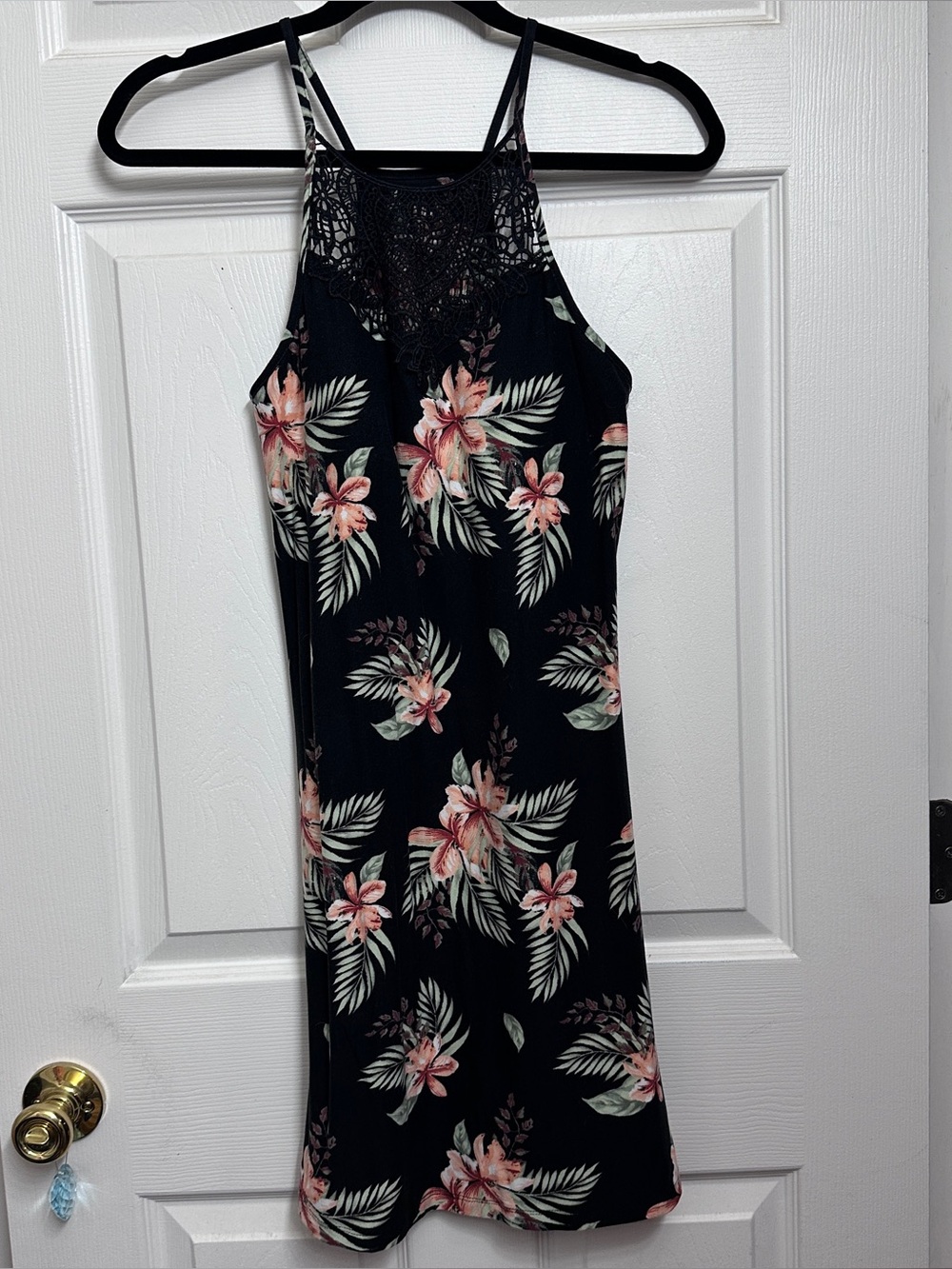 Black Floral Sundress